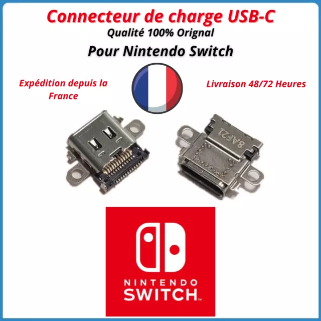 Connecteur De Charge Original Alimentation Port Usb Type-C Pour Nintendo Switch