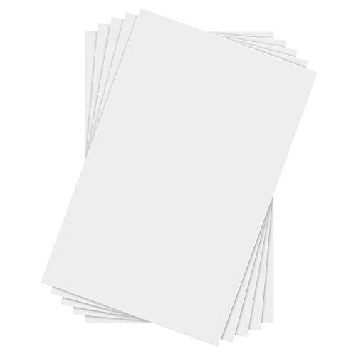 Hojas de aglomerado blanco de 11"" X 17"" de cartón de peso mediano blancas artesanías