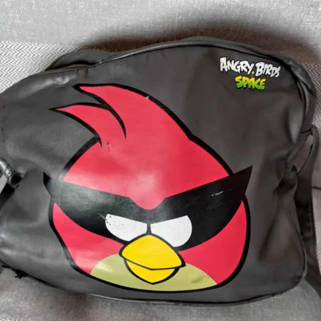 Borsa a tracolla spaziale Angry Birds - ottima per bambini, borsa scuola - uccellino rosso