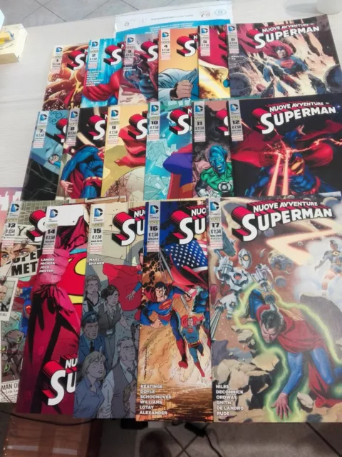 Lotto 42 Fumetti DC - Superman - Lanterna Verde - WonderWoman - RW Lion - NUOVI 3