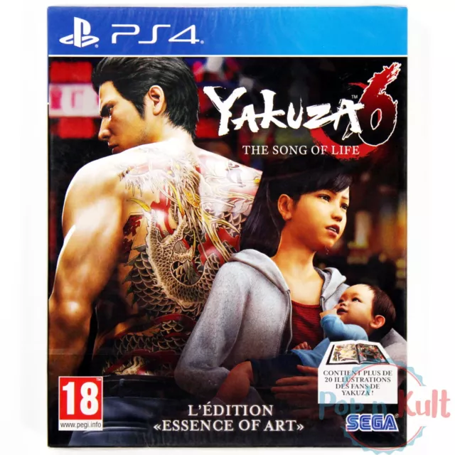 Jeu Yakuza 6 : The Song of Life [VF] sur PlayStation 4 / PS4 NEUF sous Blister