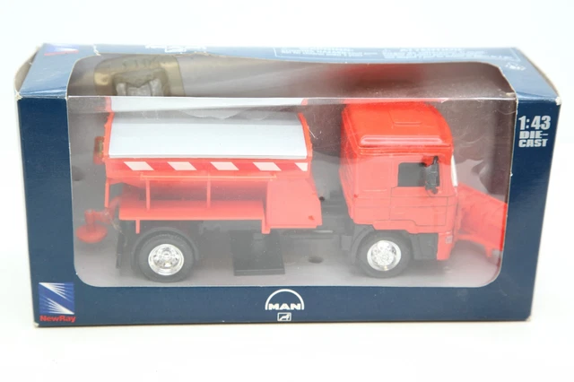 478W New-Ray Transformado Hombre F2000 Vigili Del Fuoco Camión De
