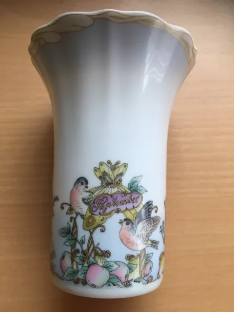 Sammler Vase Motiv 209 September Porzellan von Hutschenreuther  - Ole Winther