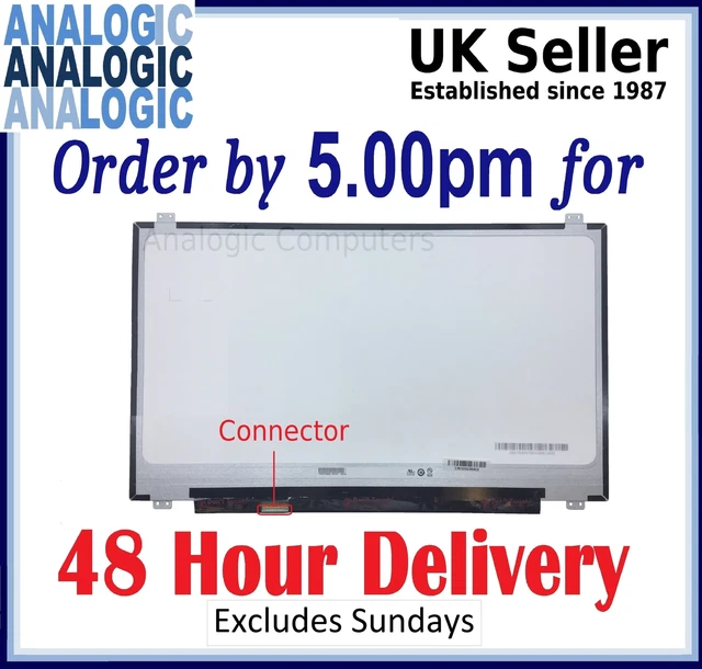B160UAK01.J 16.0" 16:10 1920×1200 LCD Écran Remplacer Affichage Panneau