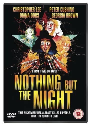 Nothing But The Night (DVD) Christopher Lee Peter Cushing Diana Dors (UK IMPORT)