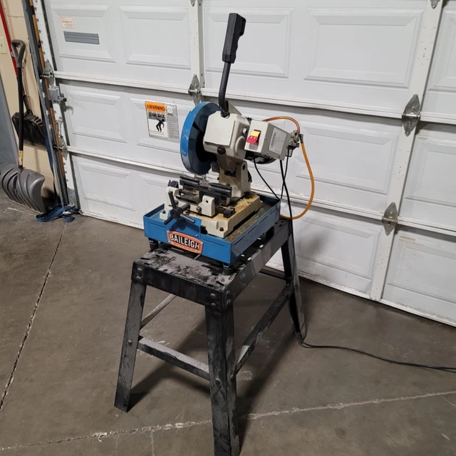 BAILEIGH CS-225M Manually Operated Coldsaw 9" Blade, 50RPM, 1HP, 110VAC