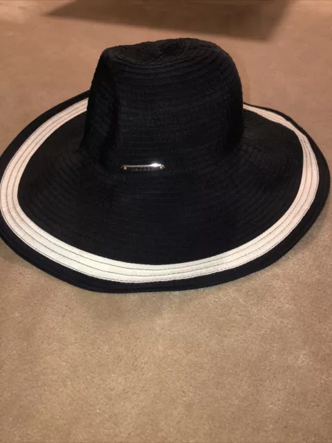 Ralph Lauren Womens Navy Blue Sun Hat Size Medium