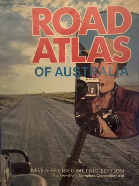 Road Atlas Of Australia Fourth Annual Edition Books For Pleasure Vintage Book