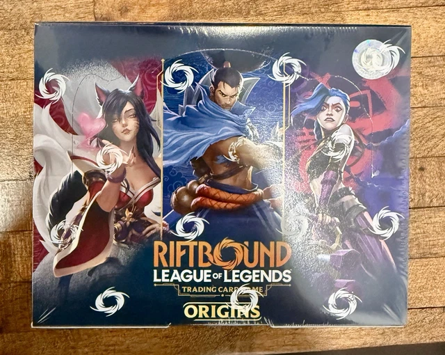 RIFTBOUND ORIGINS BOOSTER Box League of Legends TCG - Brand New Sealed ...