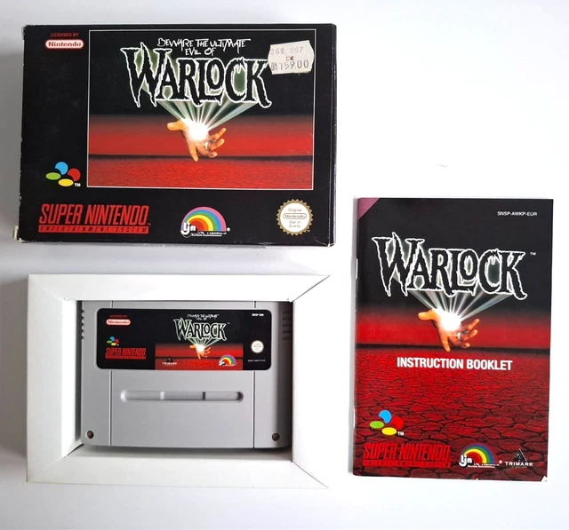 JUEGO ORIGINAL SUPER Nintendo SNES EMBALAJE ORIGINAL en caja