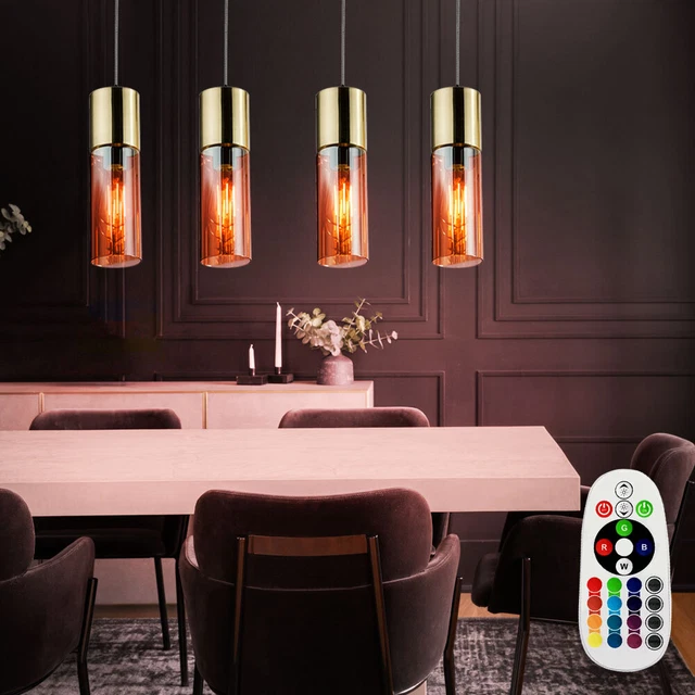 Trango 7er Set 5022-07 RGB Éclairage De Bord En Verre LED à