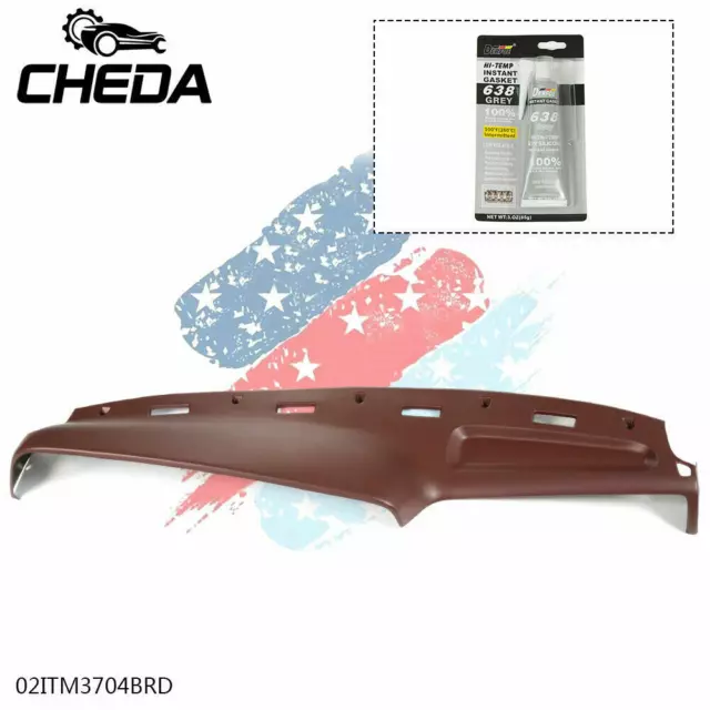 Fit For 94-1997 Dodge Ram 1500 2500 3500 Molded Dash Board Cap Cover Overlay USA