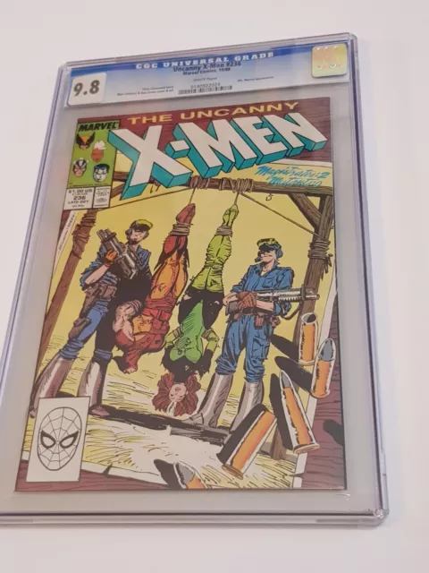 CGC 9.8 The Uncanny X-Men #236 1988 Marvel Comics Wolverine Rogue Cover (#108)