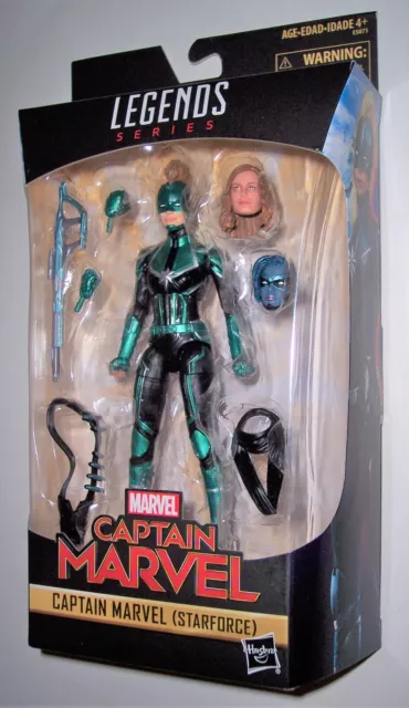 Marvel Legends 2018 Captain Marvel Movie CAPTAIN MARVEL STARFORCE New Sealed