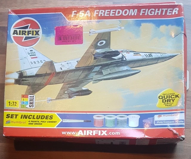 AIRFIX F-5A FREEDOM Fighter Model Kit-Scale1:72 No.91043 Please Read ...