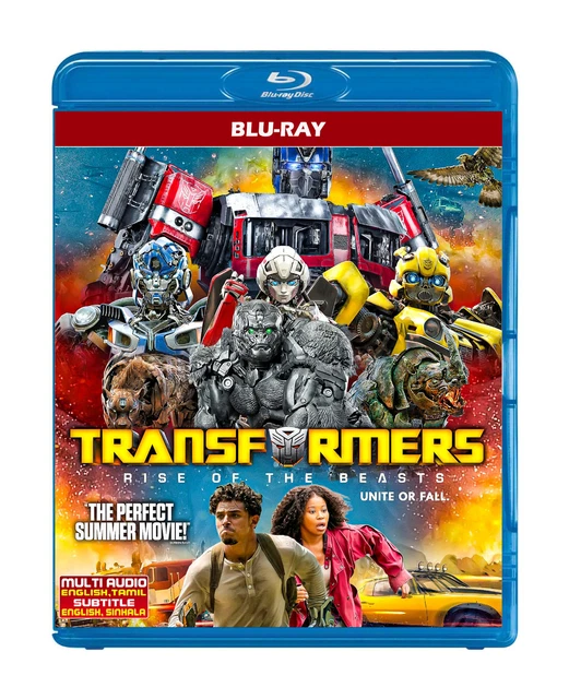 TRANSFORMERS RISE OF the Beasts 2023 Movie (Bluray & DVD) With free DVD £9.53 PicClick UK