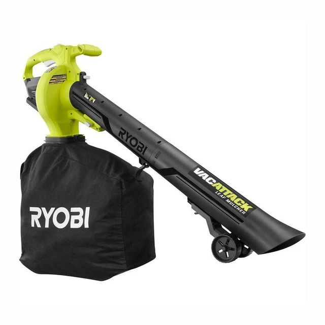 RYOBI 40VOLT LITHIUMION Cordless Battery Leaf Vacuum/Mulcher (Tool
