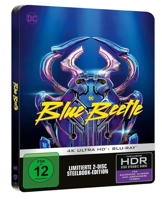 Blue Beetle (4K UHD + Blu-ray Steelbook) NEU & OVP