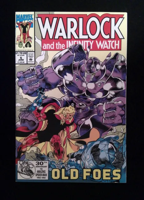 Warlock And The Infinity Watch #5  MARVEL Comics 1992 NM