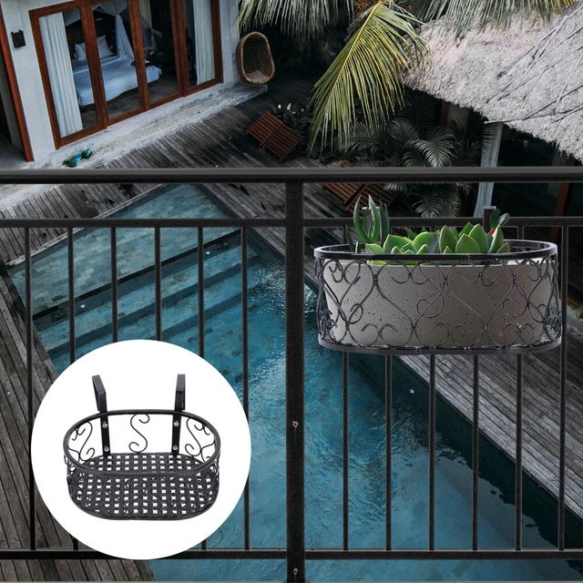Chaînes De Suspension Pour Jardinières - Lot De 5 En Plastique Blanc - Pour Pots Suspendus - Réutilisables