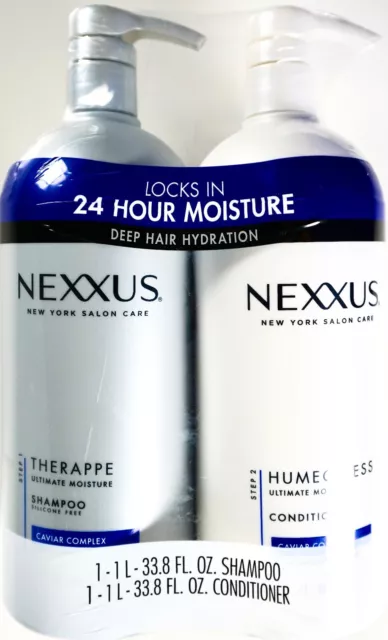 Nexxus Shampoo & Conditioner Combo Pack, Therappe Humectress, Caviar  Complex, 13.5 Oz Each