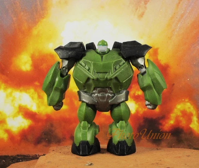 HASBRO ACTION FIGURE Transformers BULKHEAD Statue Toy Model Cake Topper ...