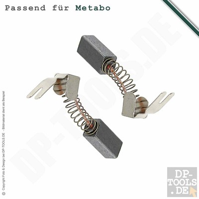 DP 2 Balais pour METABO Bhe 2644 BHE2644 Perforateur avec Support 5x10mm 
