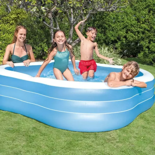 Intex Inflatable Swim Centre Family Lounge Large Paddling Swimming Seat Pool