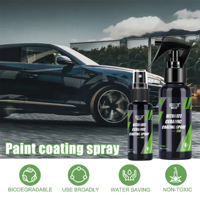 Car Ceramic Coating Spray Hydrophobic Anti Rain Polishing Coating Non-Scratch