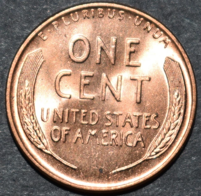 1956 D Lincoln Wheat Penny Choice BU Mint Luster Uncirculated from OBW 2