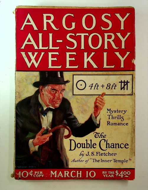 Argosy Part 3: Argosy All-Story Weekly Mar 10 1923 VG- 3.5
