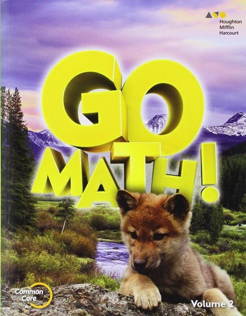 Student Edition Volume 2 Grade 1 2015 (Go Math!) by HOUGHTON MIFFLIN HARCOURT