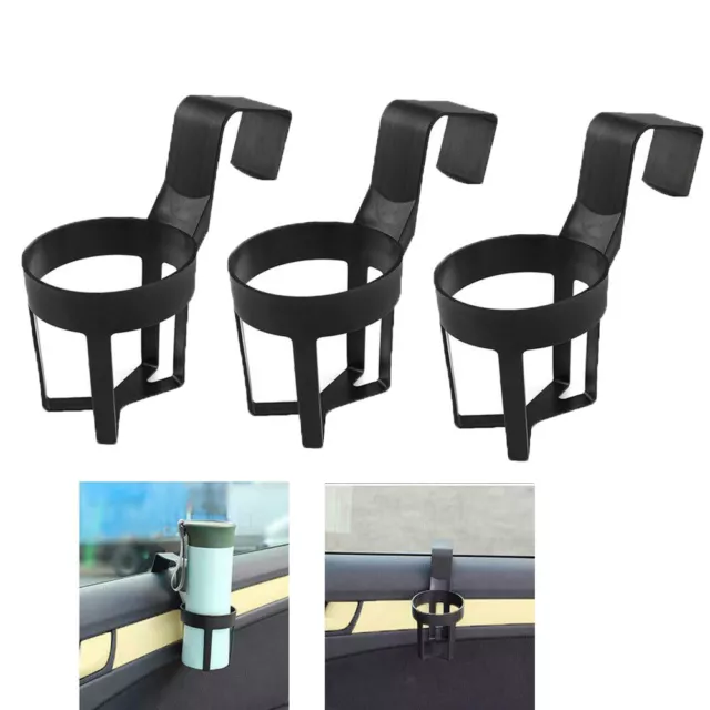 3X Universal Car Truck Drink Water Cup Holder Bottle Can for Door Window Mount