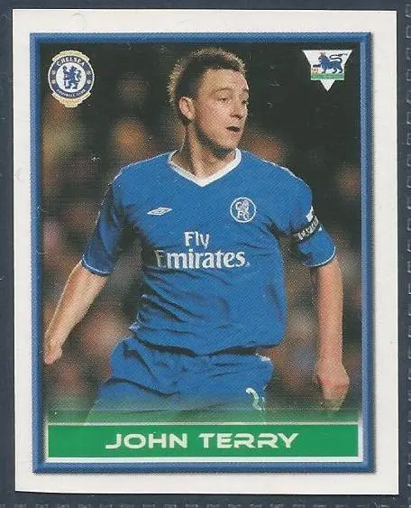Merlin F.a.premier League Quiz-2005/06-#117-Chelsea & England-John Terry