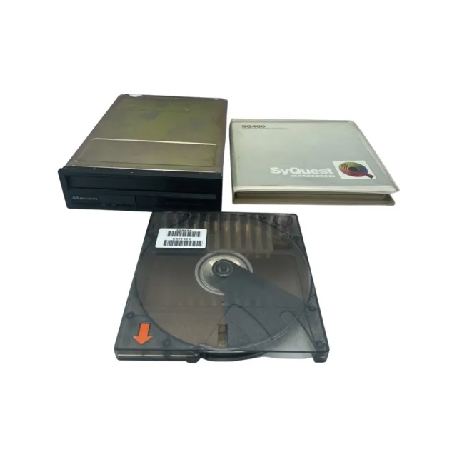 SyQuest 44 MB Wechselfestplatte SQ555 Wechsellaufwerk inkl 1er Platte