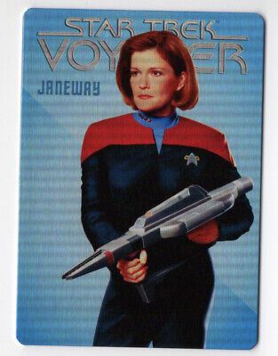 Captain Janeway Women of Star Trek Art & Images TOS Metal Case Topper Card CT1