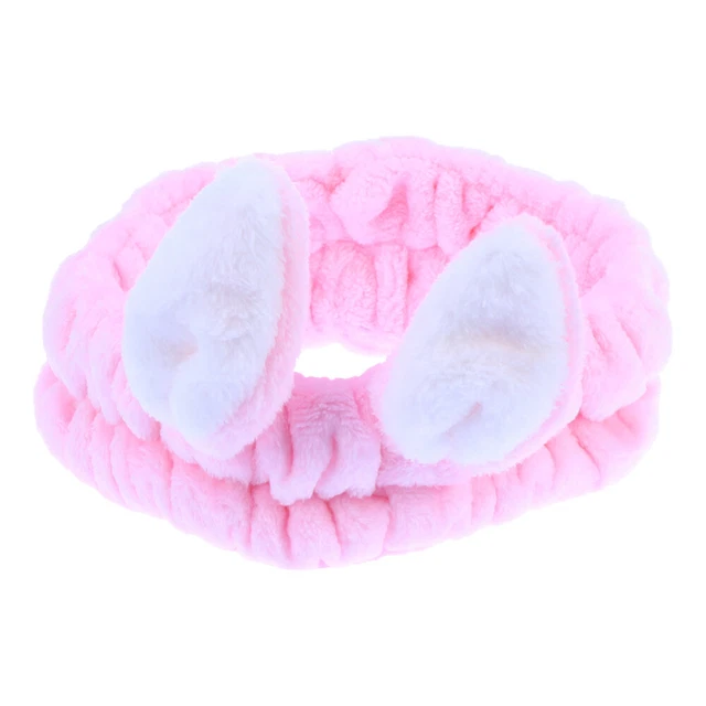 Fascia Spa Nodo Fiocco Elastico Trucco Lavaggio Viso Orecchie Donna Carino Comodo