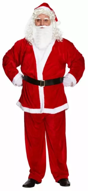 SANTA CLAUS COSTUME XXL Father Christmas Suit Complete Fancy Dress Outfit Adult