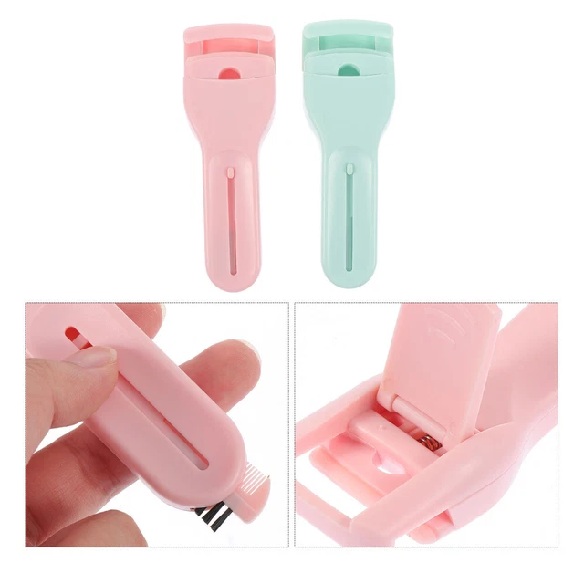 2Pcs Cils Curling Clips Durable Cils Bigoudi Locale Cils Bigoudis