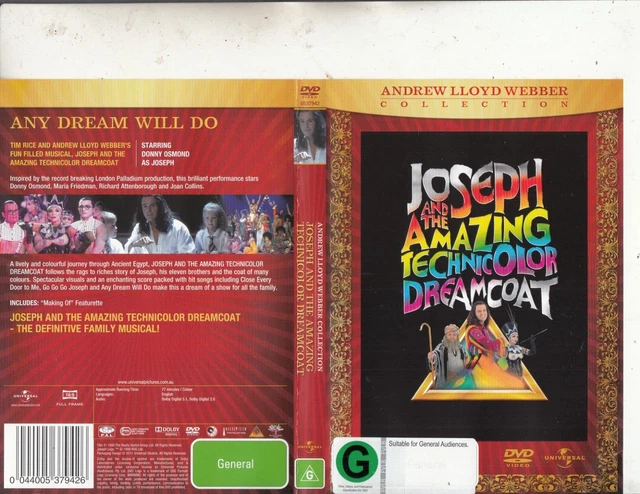 Joseph And The Amazing Technicolor Dreamcoat-1999-[Donny Osmond]-Movie UP-DVD