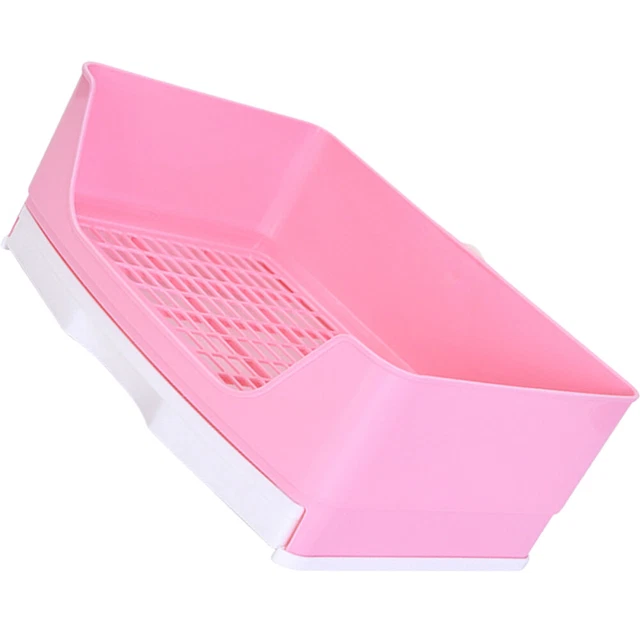Traine du lapin Potty Guinée Pig Box Small Pet Training Training Toilet Hamster