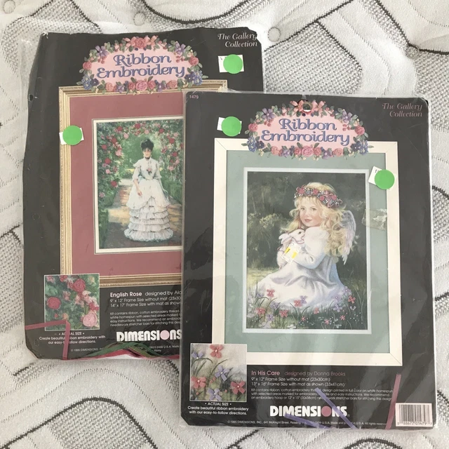 Kits de embriagado de cinta Dimensions 1995 1479 y 1454 lote inicial de 2