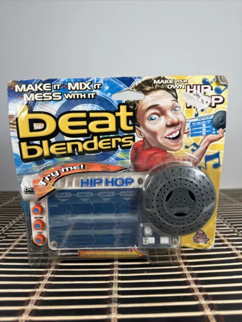 Beat Blenders Techno 2003 NOS Brand New Wild Planet Beat Maker Toy DJ Vintage