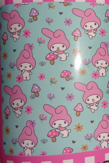 Sanrio Hello Kitty MY MELODY Mushrooms Silk Touch Throw Blanket 40 in. x 50 in.
