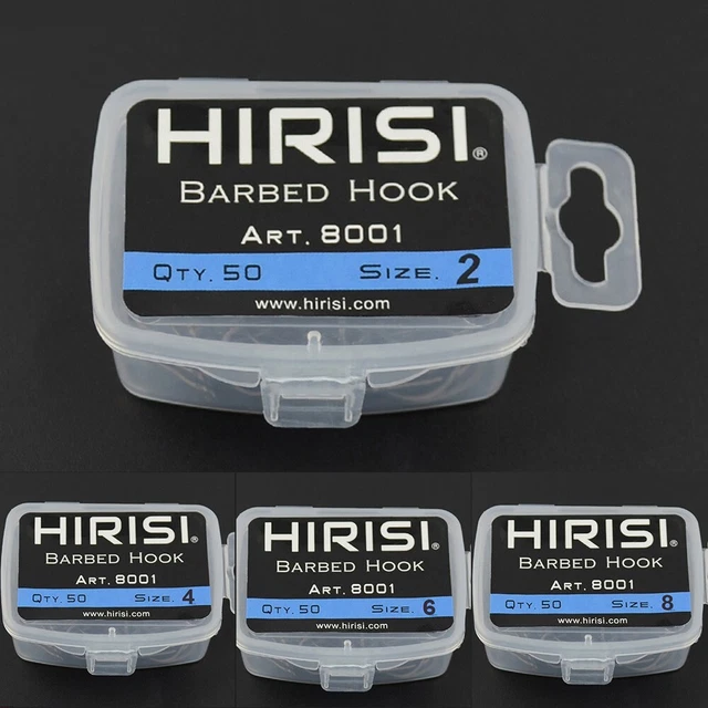 Professional Series Barb Fishing Hooks High Quality 50pcs for Carp Rigs