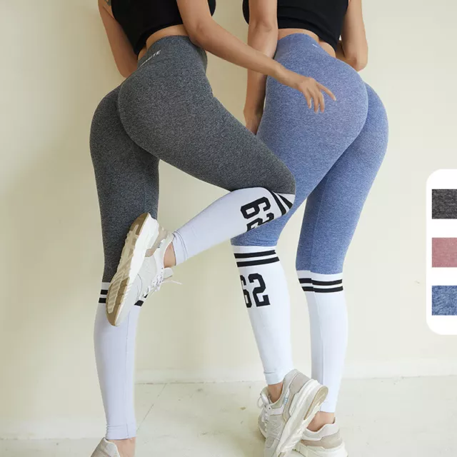 Women Scrunch Butt Lifting Workout Leggings Seamless High Waisted Yoga Pants
