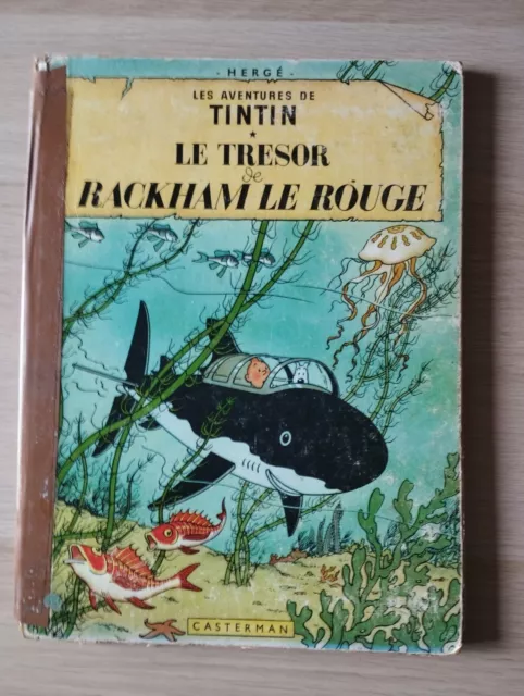 Tintin BD Le Trésor De Rackham Le Rouge