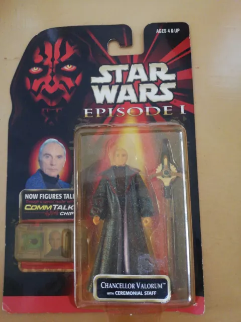 Star Wars Chancellor  Episode 1 Menace Phantom 1999 Hasbro