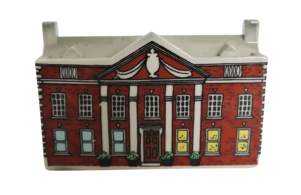 Vintage Wade England Whimsey on Why # 6 Bloodshot Hall Miniature Ceramic House