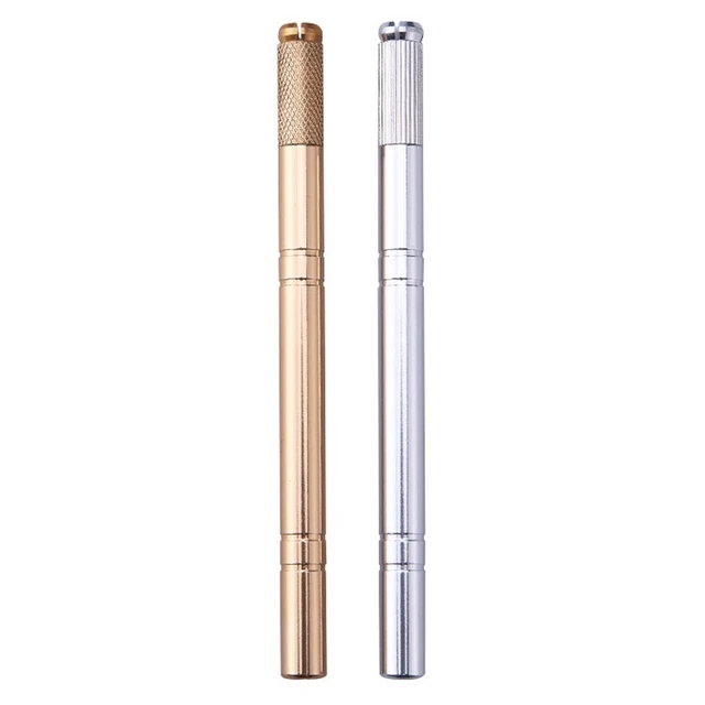Neuf Microblading Permanent Maquillage Tatouage Manuel Sourcil Couleur Pen Long